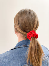 Load image into Gallery viewer, Red Velvet Scrunchie
